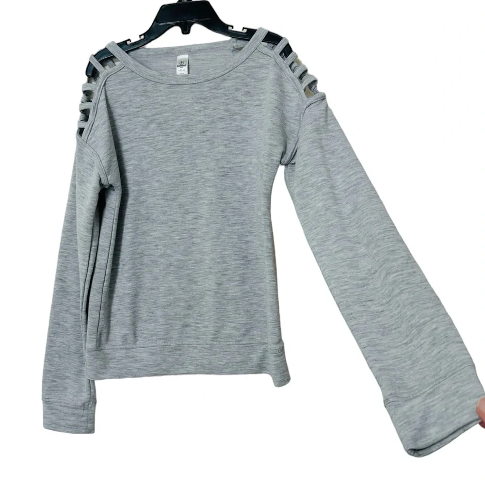 90 Degree by Reflex Girls Size 7/8 Long Sleeve Shirt